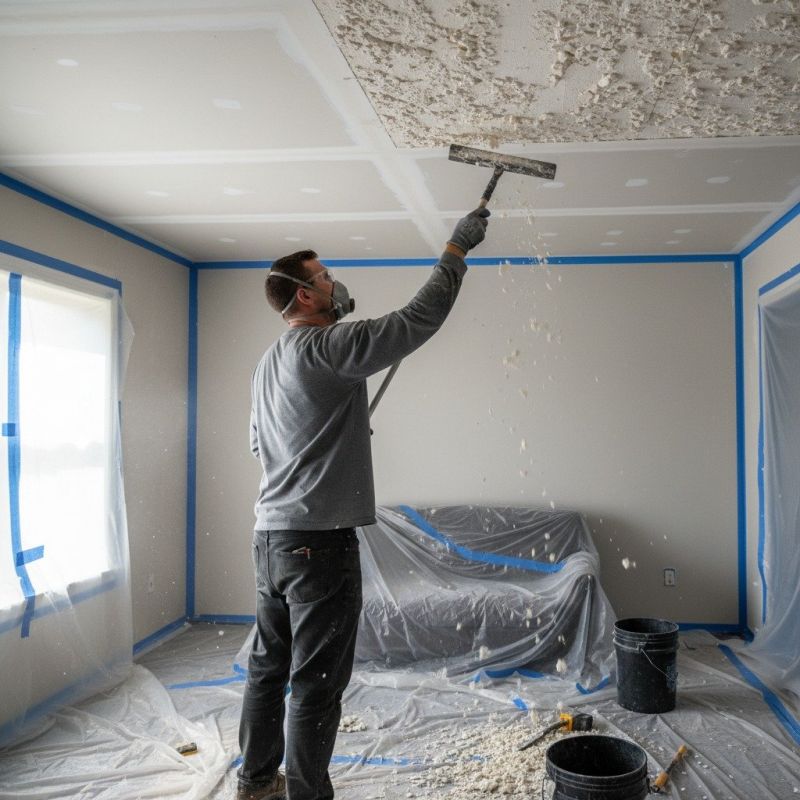 Swirled Ceiling Removal in Waco, TX
