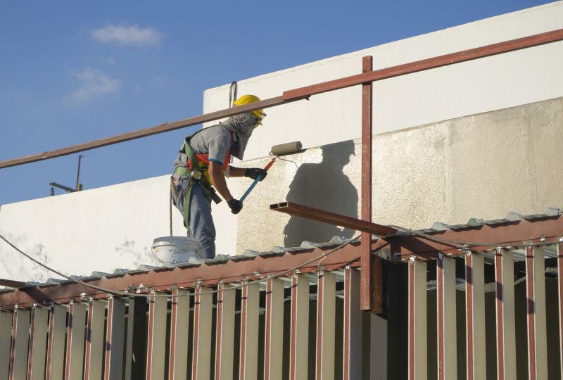 Commercial Fence Painting in Longmont, CO